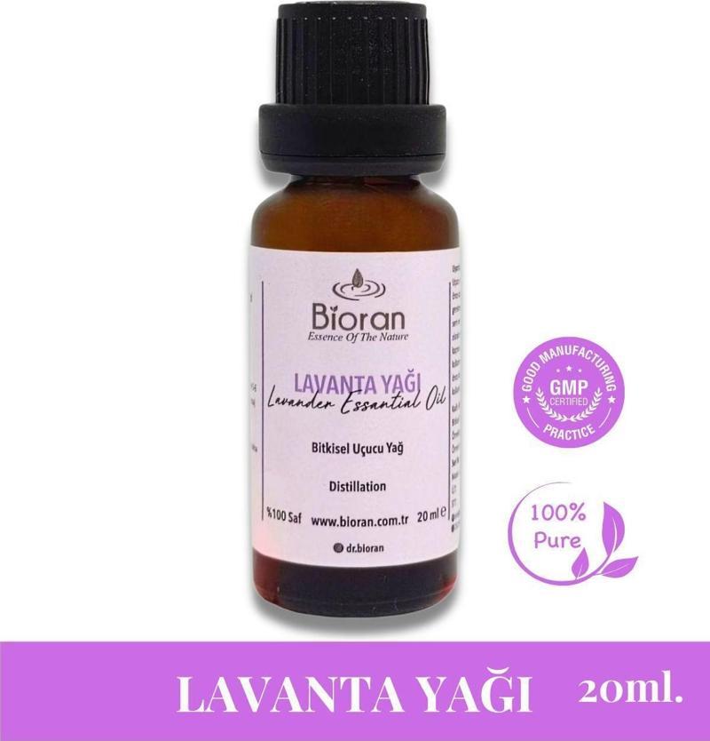 Lavanta Yağı % 100 Saf Bitkisel Uçucu Yağ 20 ml. (Lavender Essential Oil)