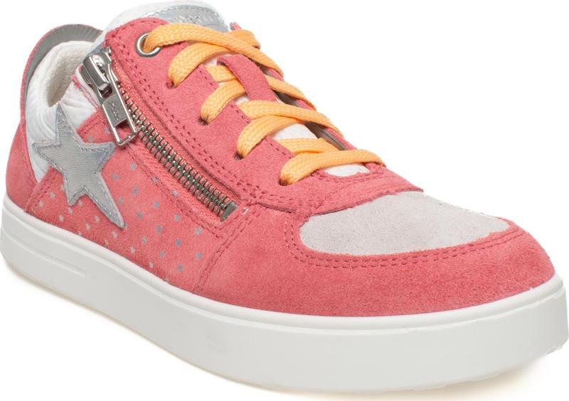 000802 F Stella Günlük Deri Sneakers Pembe Kız Çocuk Spor Ayakkabı