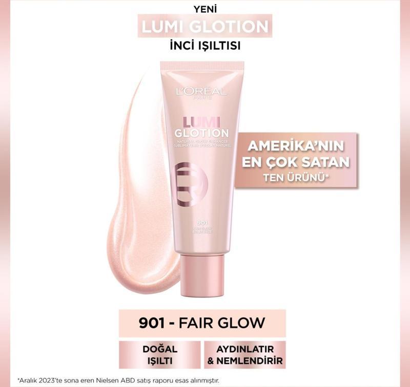 Glotion All-In-One Doğal Işıltı 901 - Fair Glow