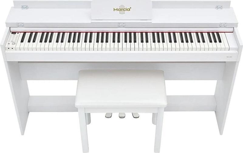 Marcia mk-830 Beyaz Kapaklı Model (Tabure  )