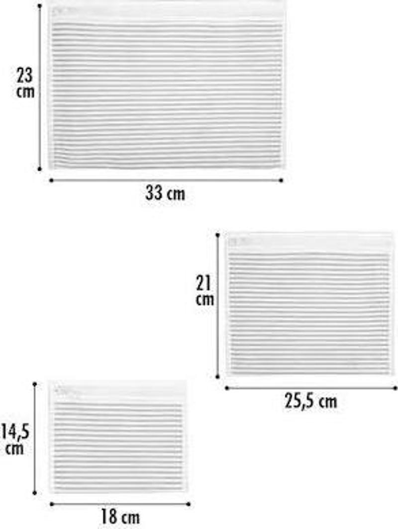 Bavul Seyahat Çantası Çanta İçi Düzenleyici Organizer 6 lı Set