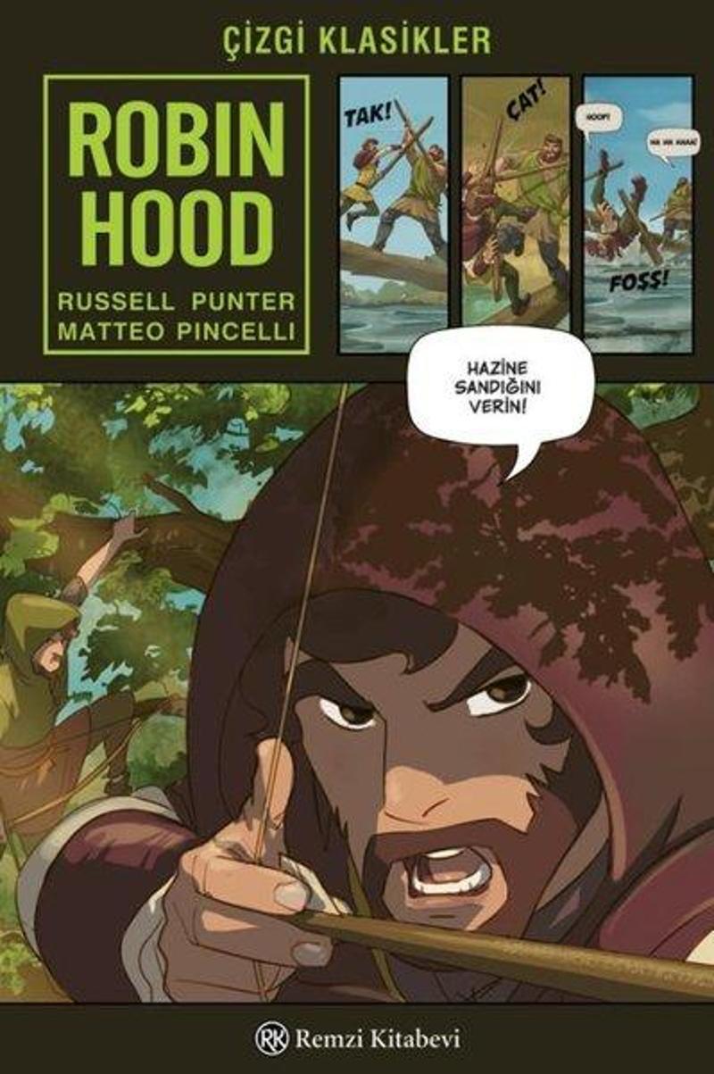 Remzi Kitabevi Robin Hood ve Maceraları-Çizgi Klasikler - Kolektif