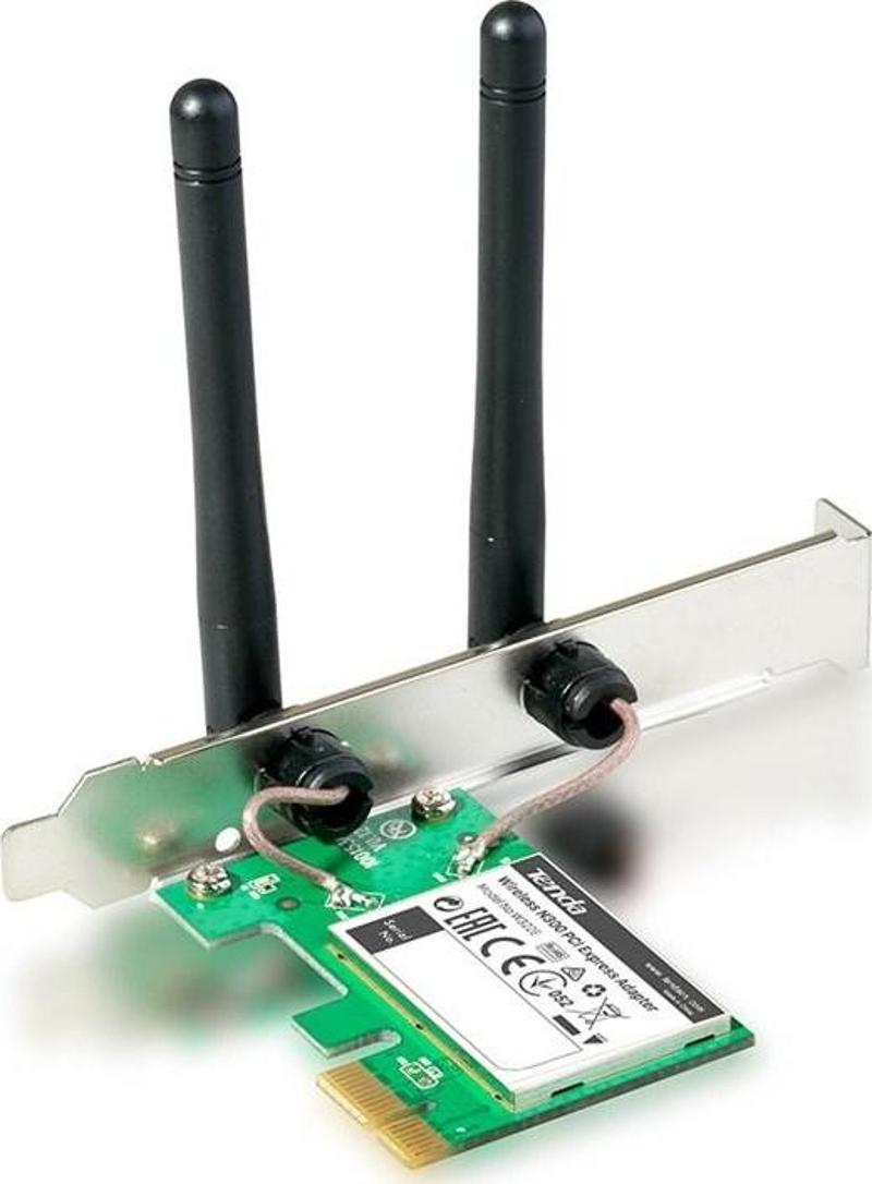 W322E Wifi-N 300Mbps Pci-E Wifi Adaptör