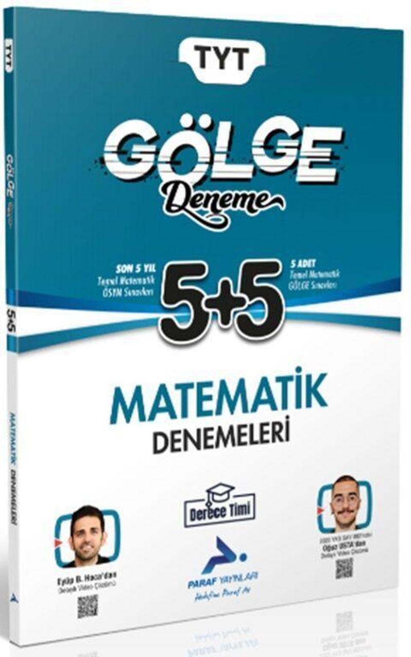 TYT Matematik Gölge Deneme Paraf Yayınları