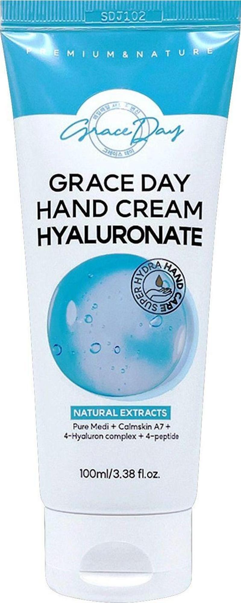 Hyalüronik Asit İçeren Nemlendirici Vegan El Kremi Grace Day Hand Cream Hyaluronate 100ml