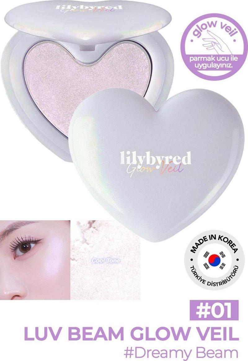 Aydınlatıcı Highlighter lilybyred Luv Beam Glow Veil 01