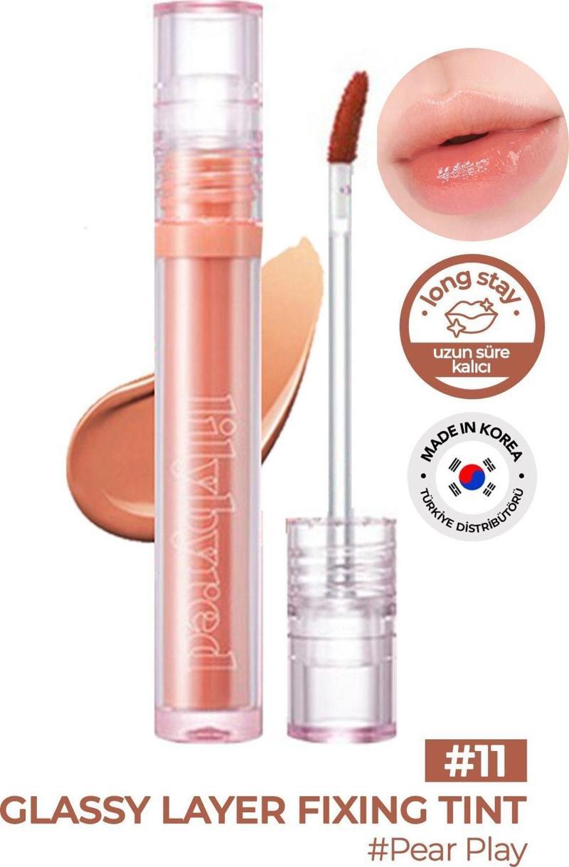 Cam Parlaklığında Dudaklar İçin Gloss Tint Lilybyred Glassy Layer Fixing Tint