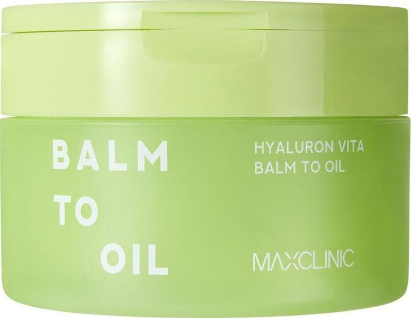 Makyaj ve Güneş Kremi Temizleme Balmı MAXCLINIC Hyaluron Vita Balm to Oil 90ml