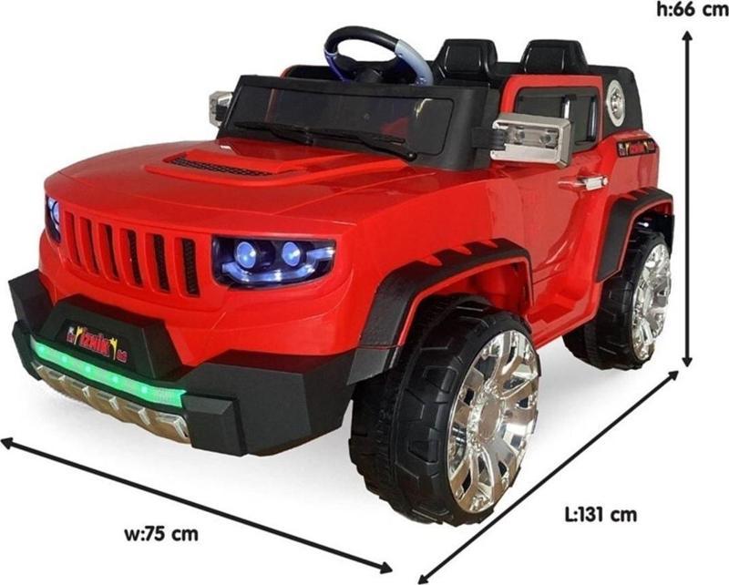 4x4 Fenomen 12 V Çift Kişilik Uzaktan Kumandalı Akülü Araba