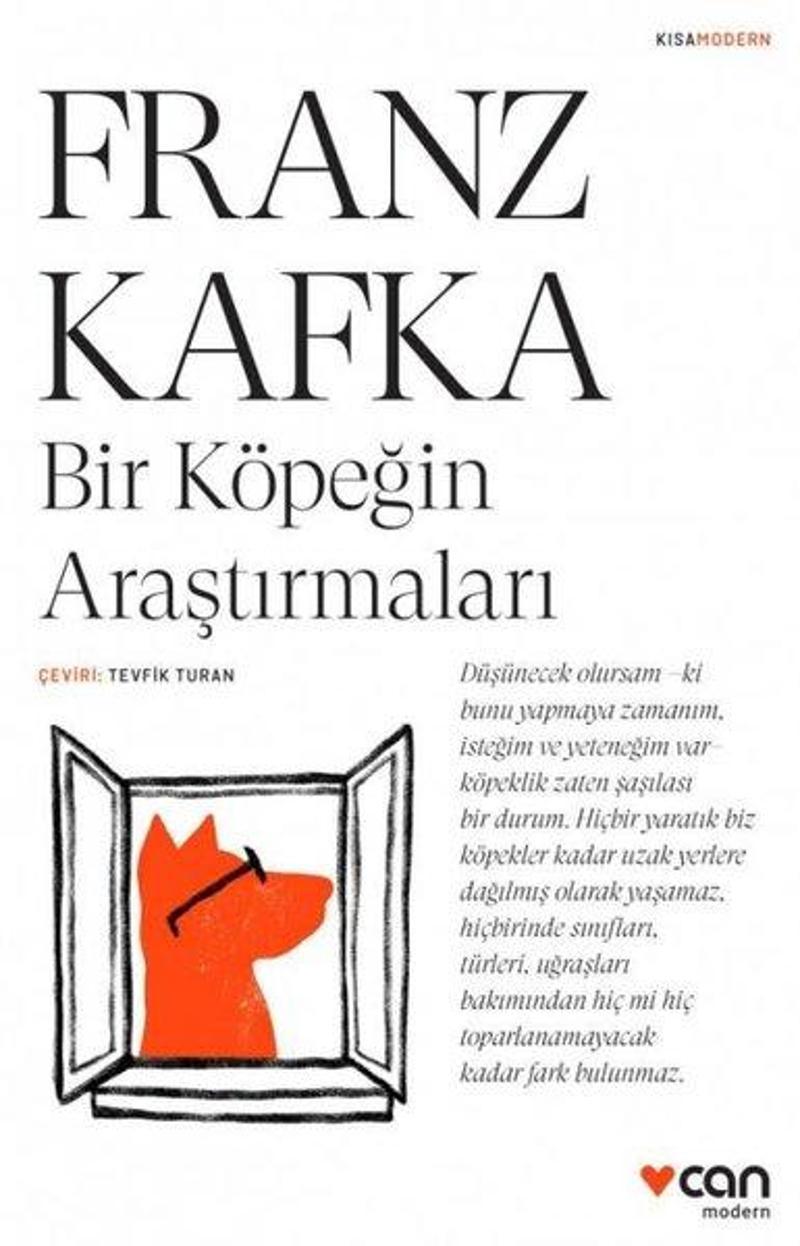 Can Yayınları Bir Köpeğin Araştırmaları-Kısa Modern - Franz Kafka