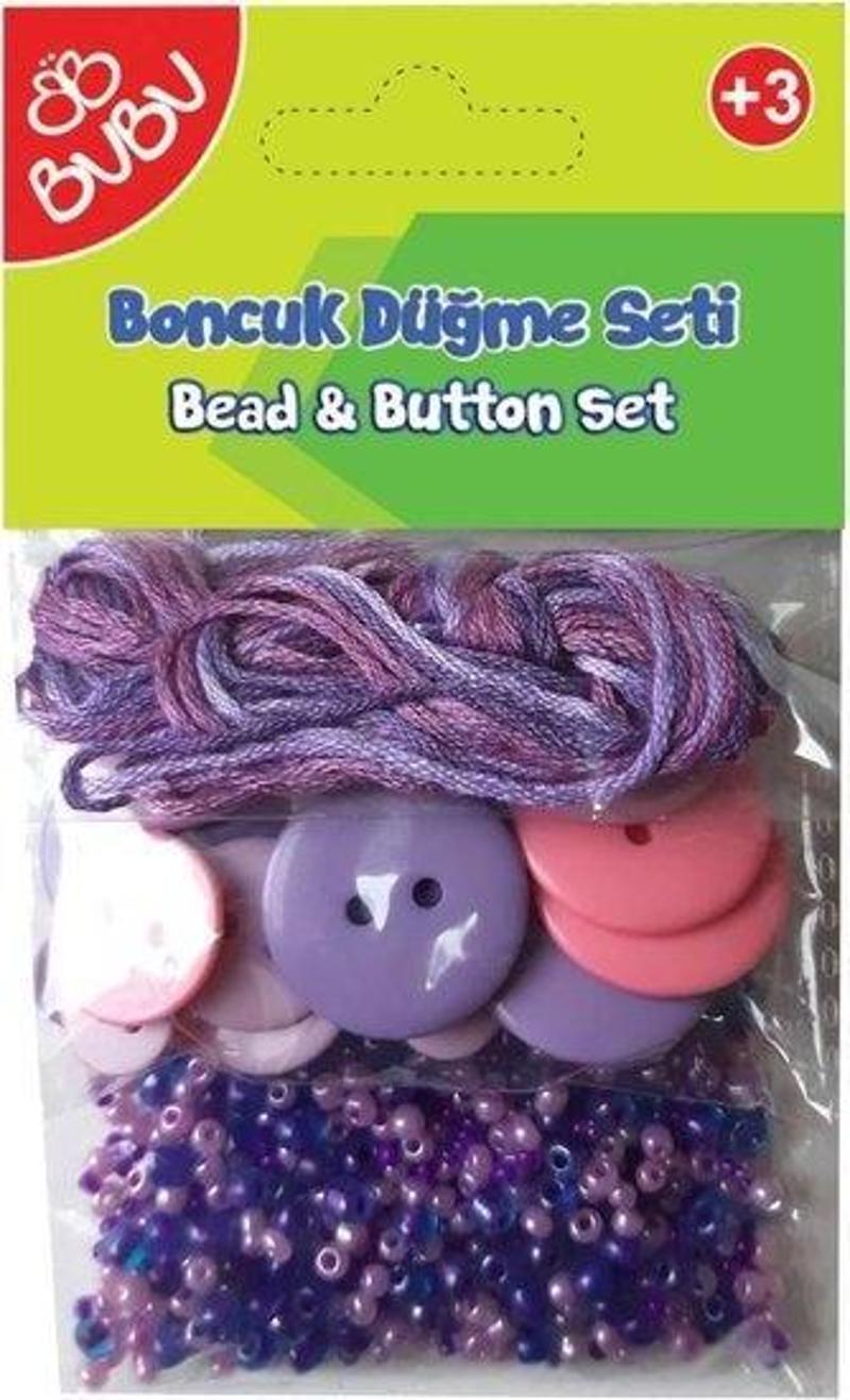 Boncuk Düğme Seti