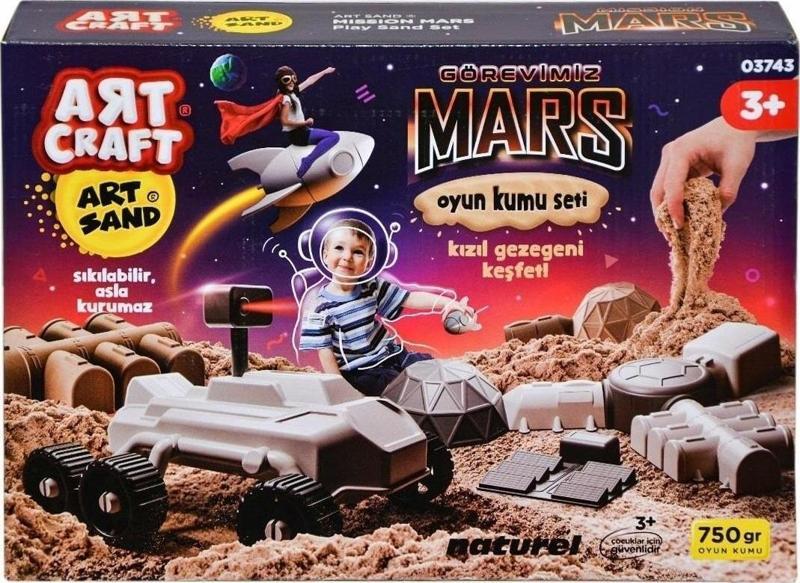 Görevimiz Mars Kinetik Kum Oyun Seti 750 Gr.