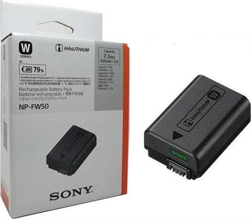 NP-FW50 W Serisi Şarj Edilebilir Pil