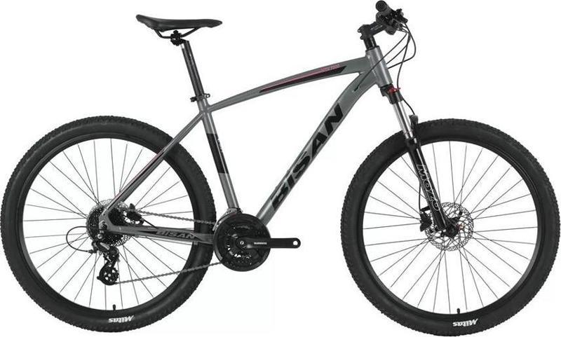 MTX 7300 ERKEK DAĞ BİSİKLETİ 48CM HD 27.5 JANT 24 VİTES MAT GRİ PEMBE