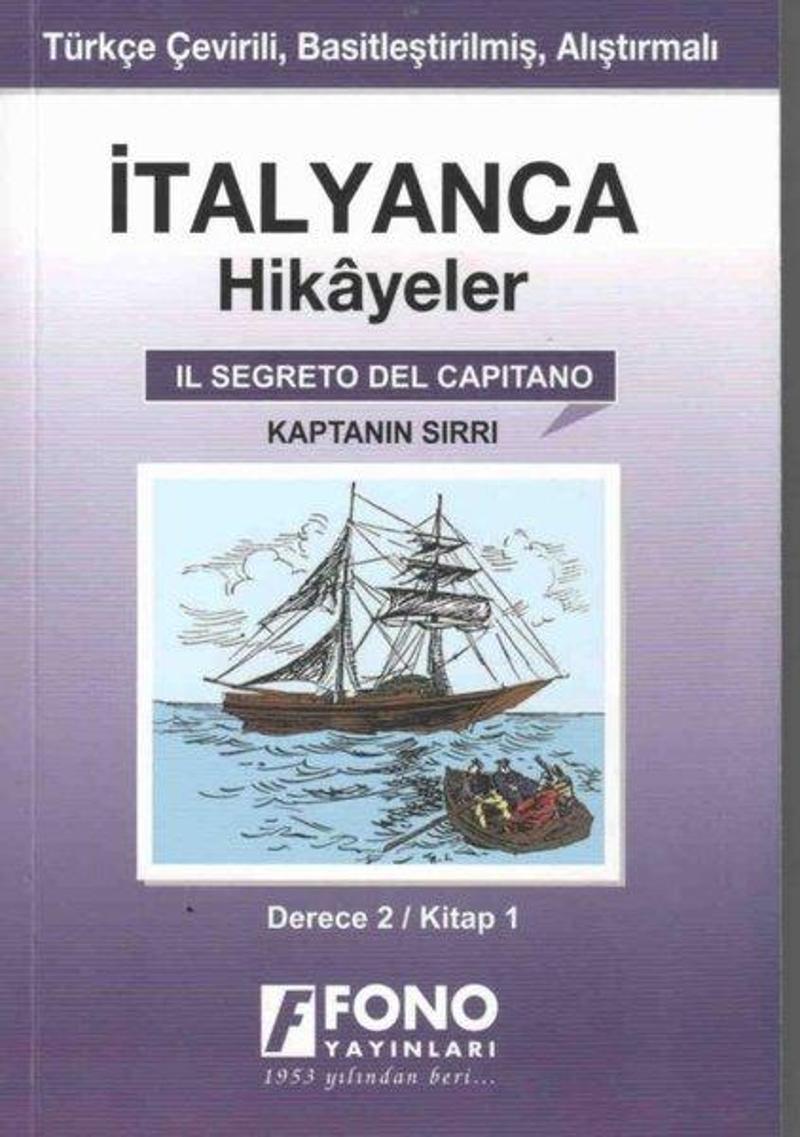 Kaptanın Sırrı Derece 2 Kitap 1-İtalyanca Hikayeler