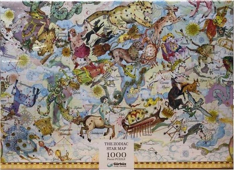 Zodiac Dünya Puzzle 1000 Parça