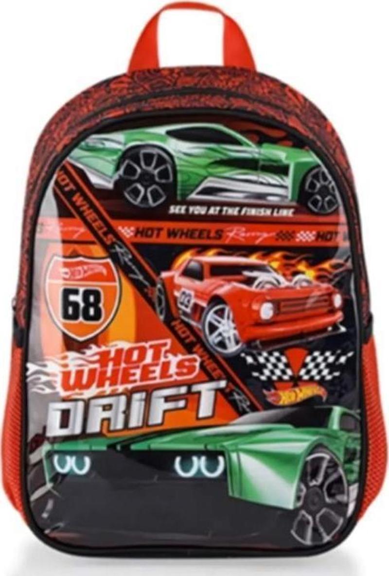 Mikro İlkokul Çantası 48376 Hot Wheels Hawk Drift-Otto-48376