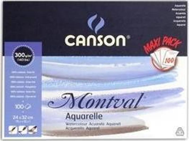 Montval 24X32 Pad CGC Canmontv 100 Sayfa 300 Gr. Sulubola Blok