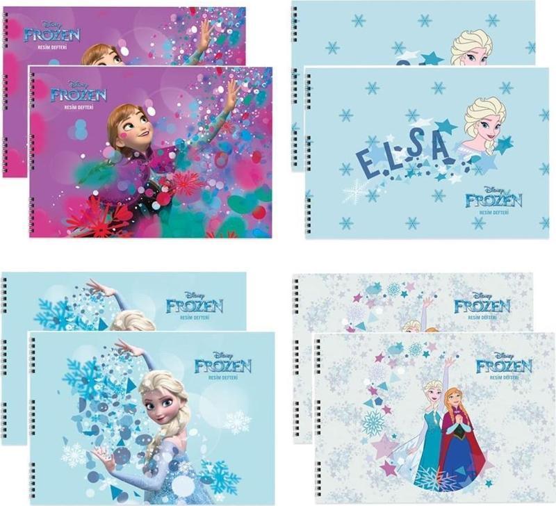 Frozen 25*35 15 Yp.Resim Defteri 8'li