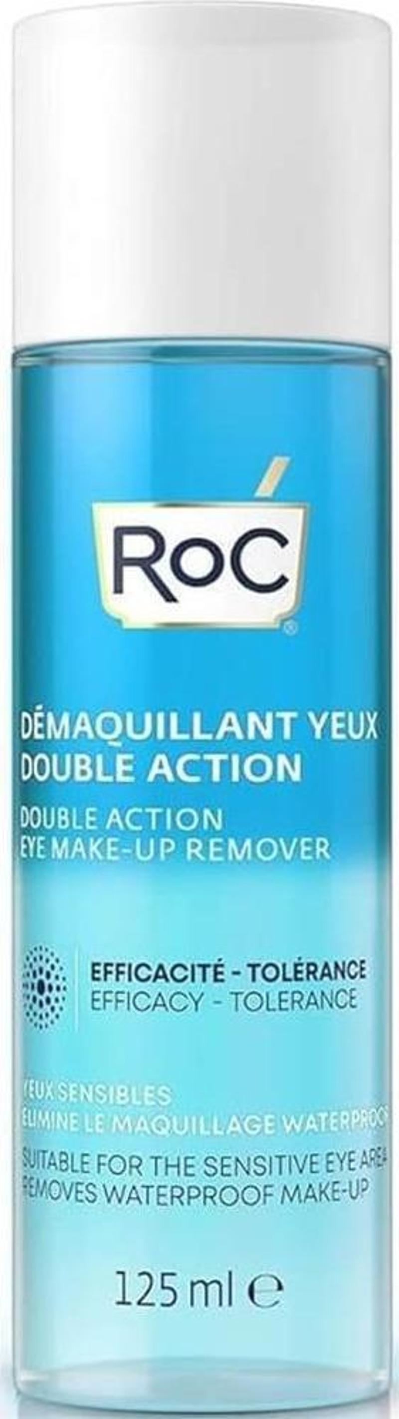 Double Action Eye Make-Up Remover Çift Etkili Göz Makyajı Temizleyici 125ML