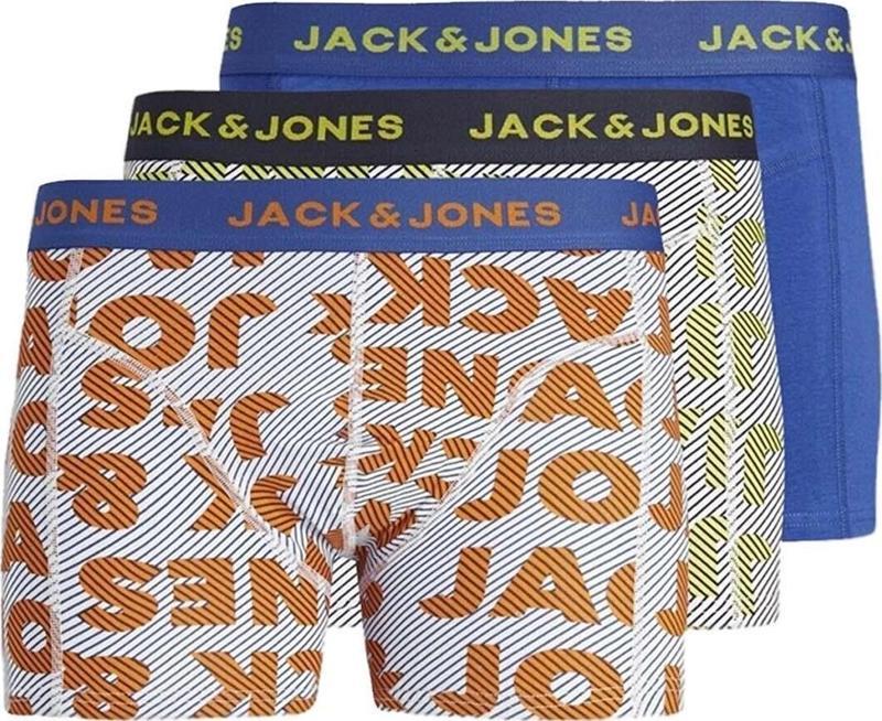 12240229 Jaclogo Illusion Trunks 3 Pack Renkli