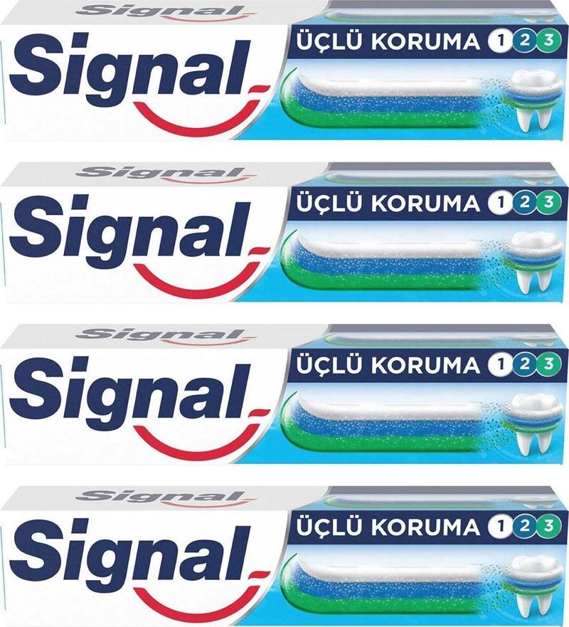 Üçlü Koruma 50 ml Diş Macunu x 4 Adet