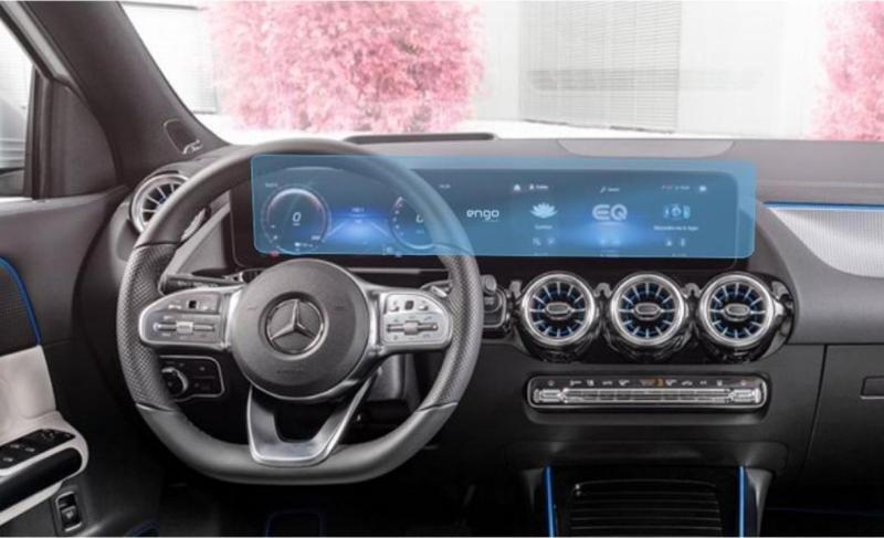 Mercedes EQA Ekran Koruyucu Multimedya Ve Djital Ekran 