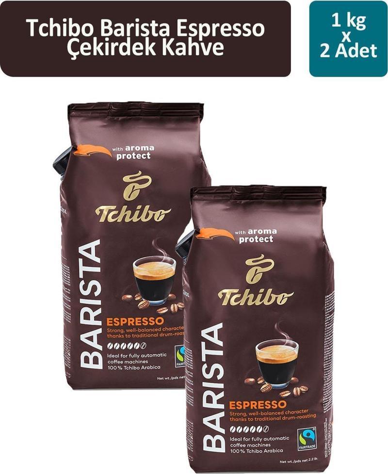 Barista Espresso Çekirdek Kahve 1000 gr x 2 Adet