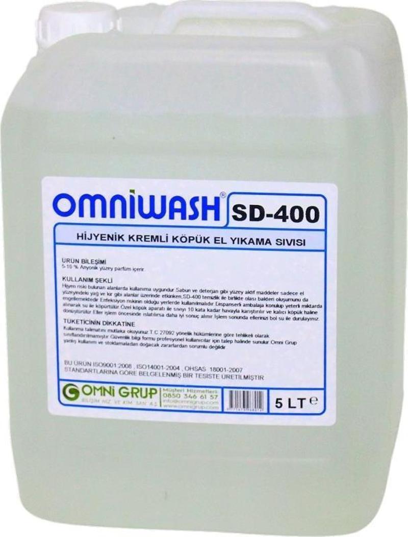 SD-400 5000ml Hijyenik Köpük Sıvı El Sabunu