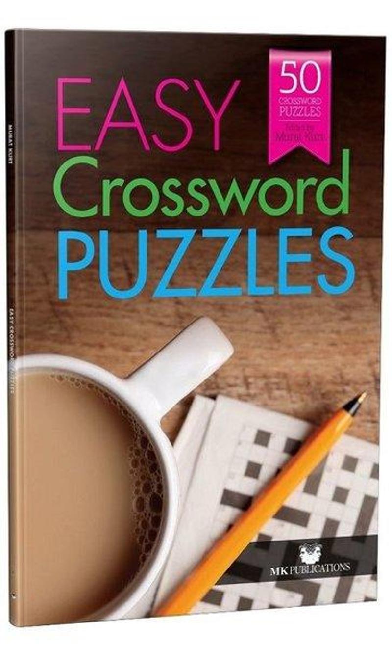 MK Publications Easy Crossword Puzzles - İngilizce Kare Bulmacalar (Başlangıç Seviye) - Kolektif