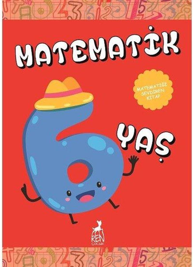Ren Kitap Yayinevi Matematik 6 Yaş - Ercan Portakal