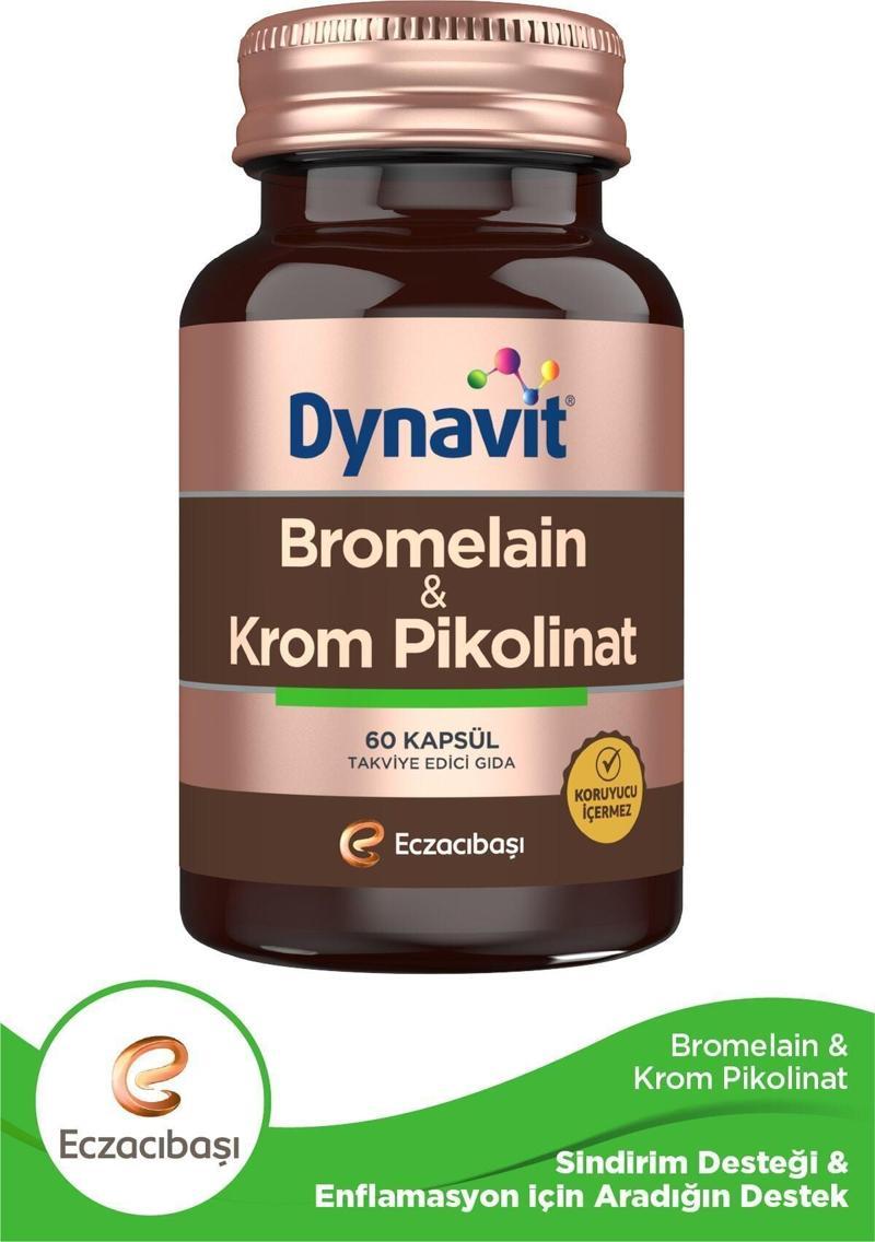 Bromelain & Krom Pikolinat 60 Kapsül