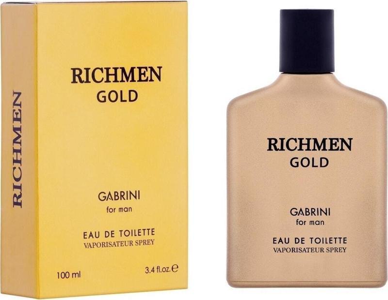 Richmen Gold Edt For Man 100 Ml