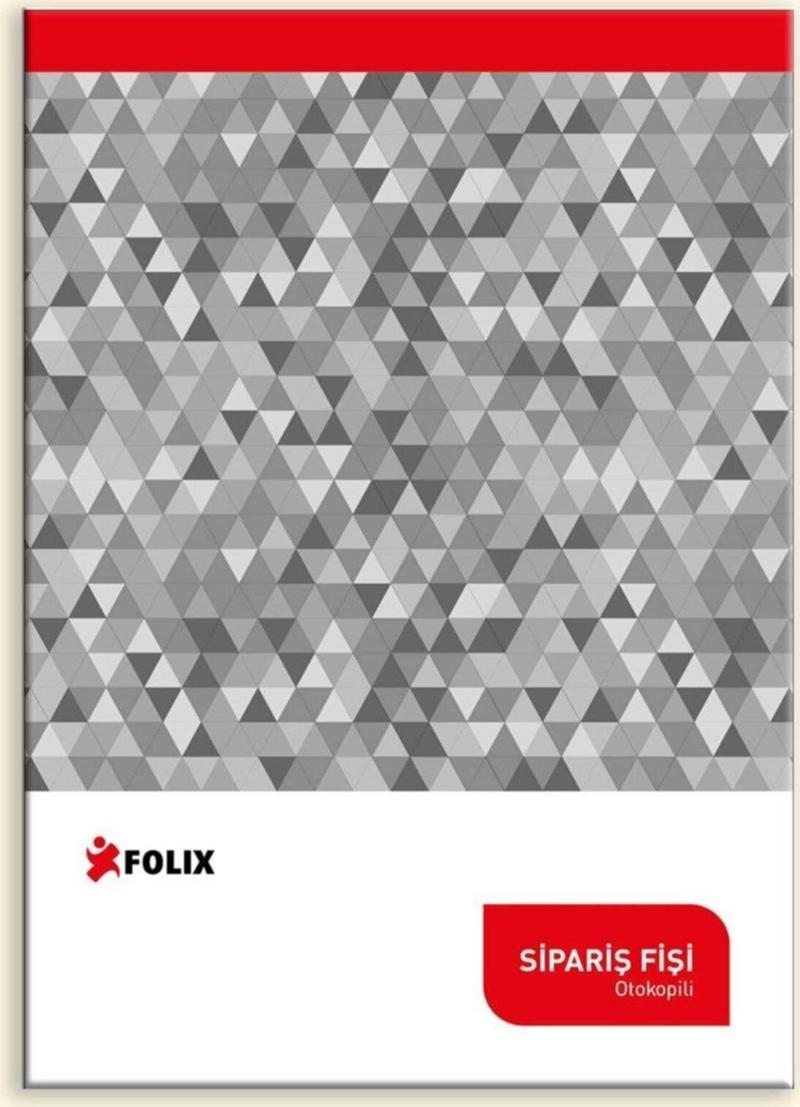 Folix Sipariş Fişi 1/50 2n Otokopili 12li Pk