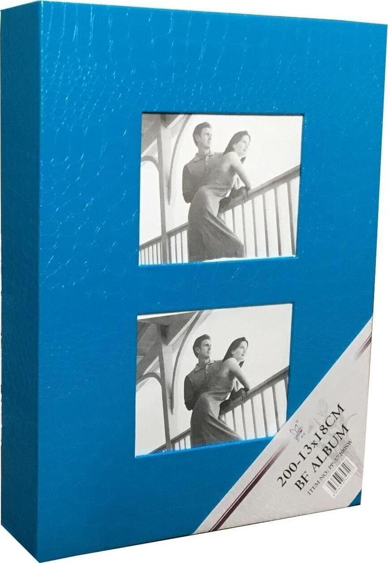Fotoğraf Albümü Vinleks Deri 13X18 200'Lük Turkuaz