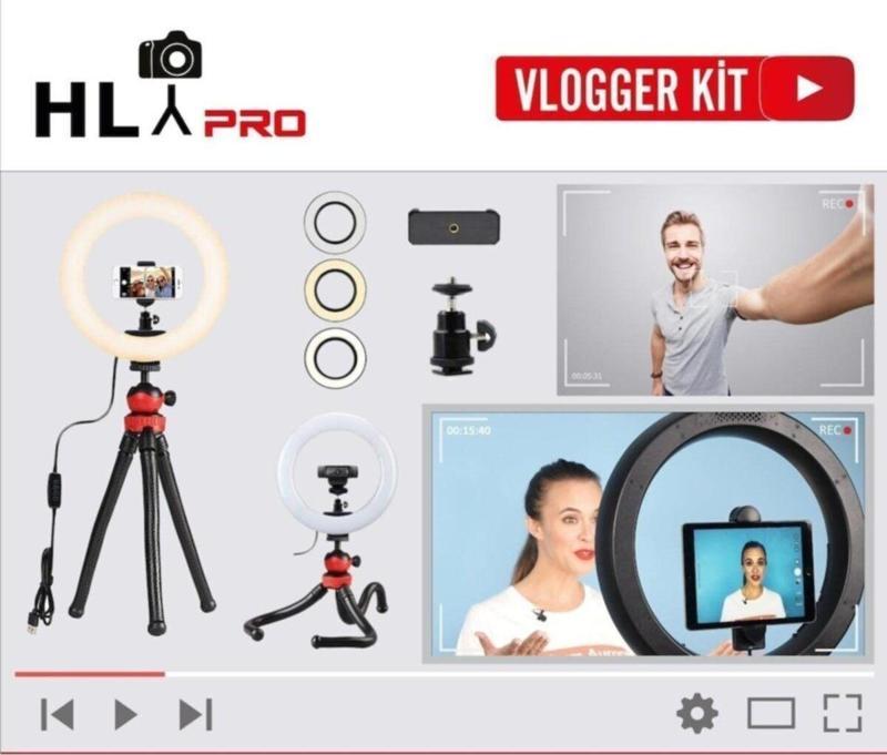 Vlogger Kit Ring Light