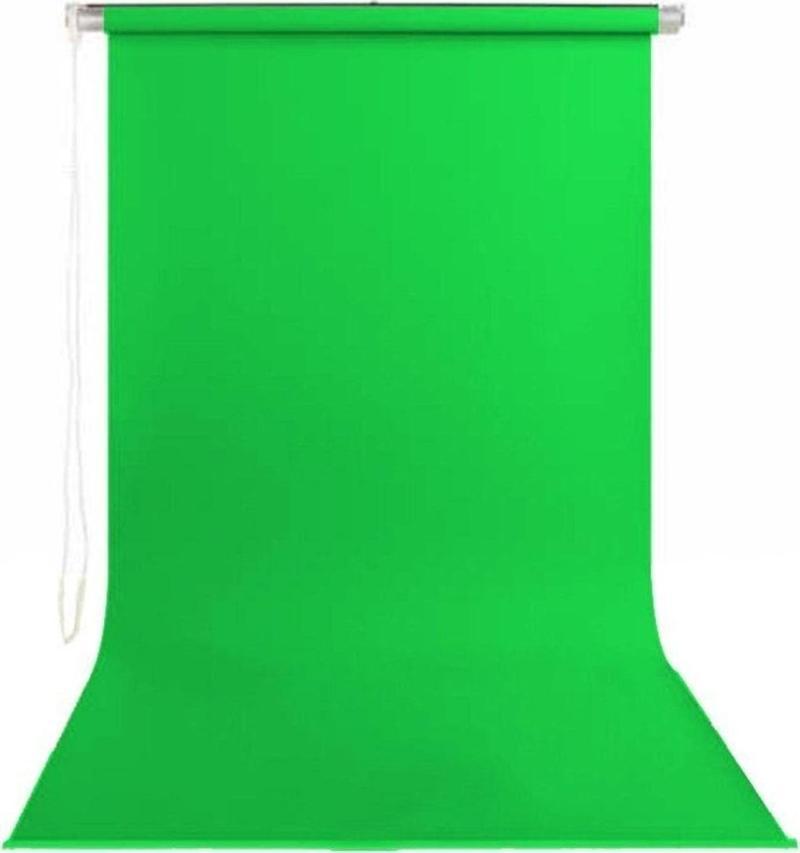 Stüdyo Teknik 190Cm X 400Cm Sonsuz Yeşil Fon Perdesi Seti