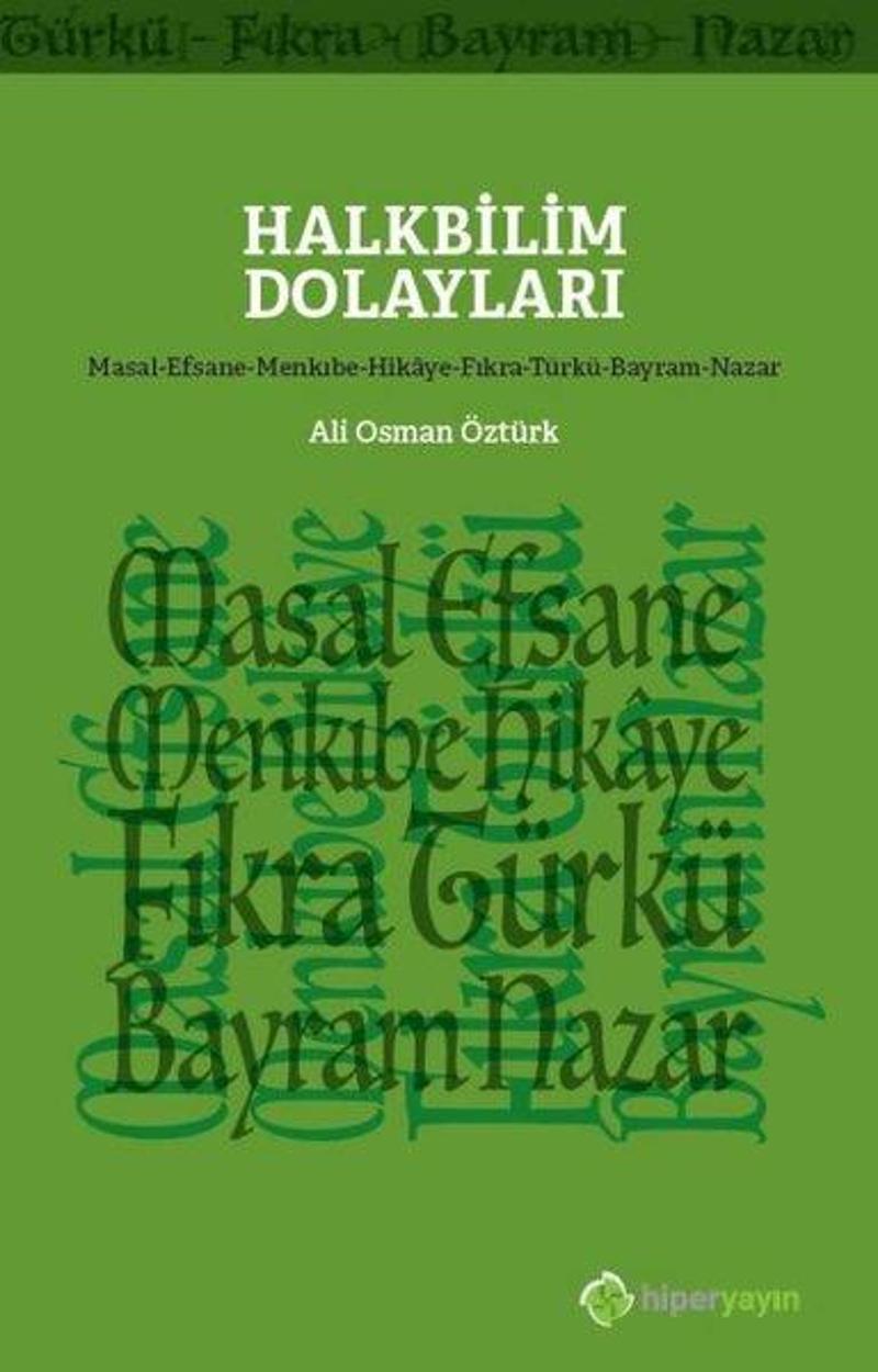 Hiperlink Halkbilim Dolayları - Ali Osman Öztürk