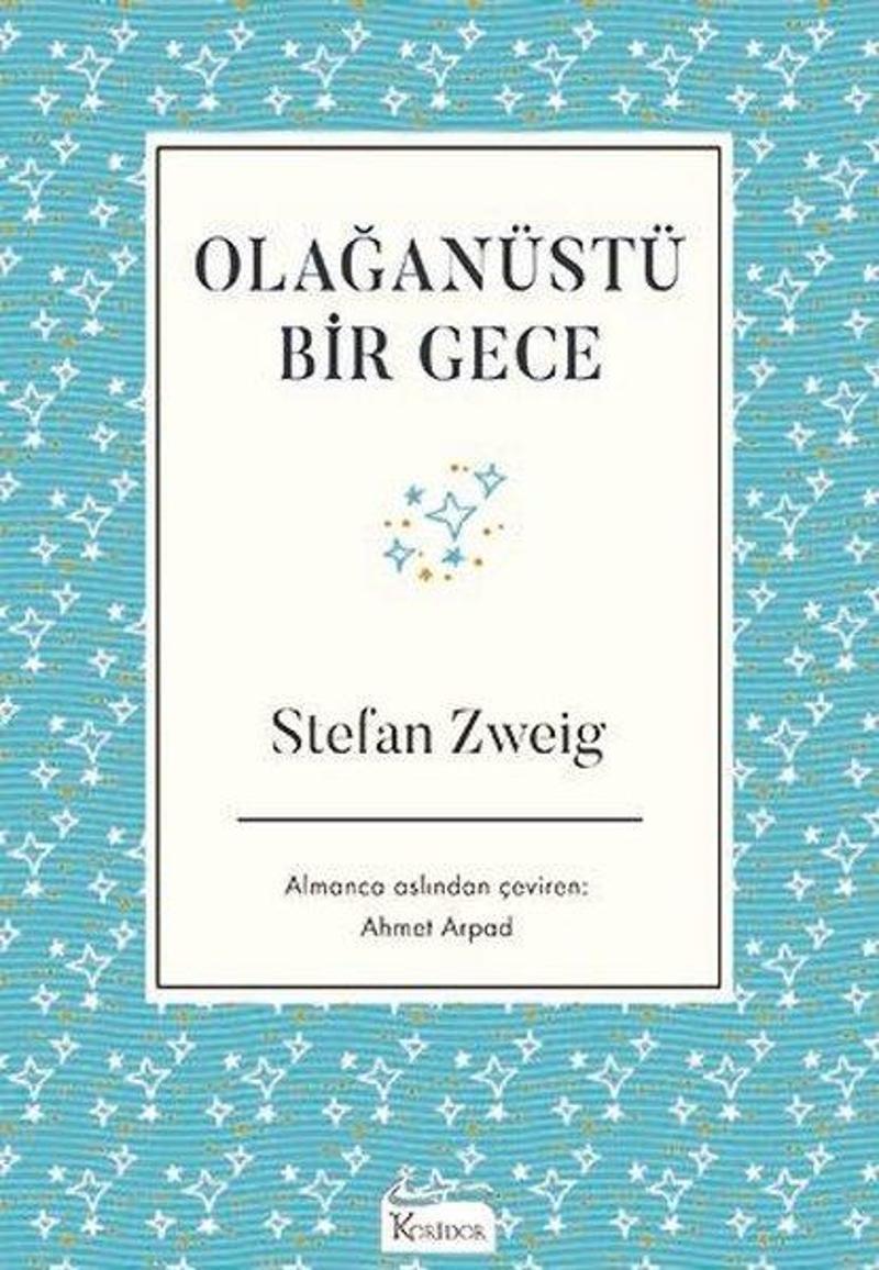 Koridor Yayıncılık Olağanüstü Bir Gece-Bez Ciltli - Stefan Zweig