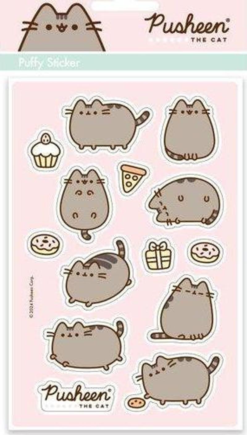 Pusheen Puffy Sticker