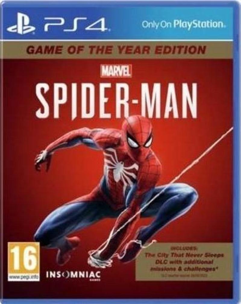 Marvel Spider-Man Game Of The Year Edition Ps4 Oyun