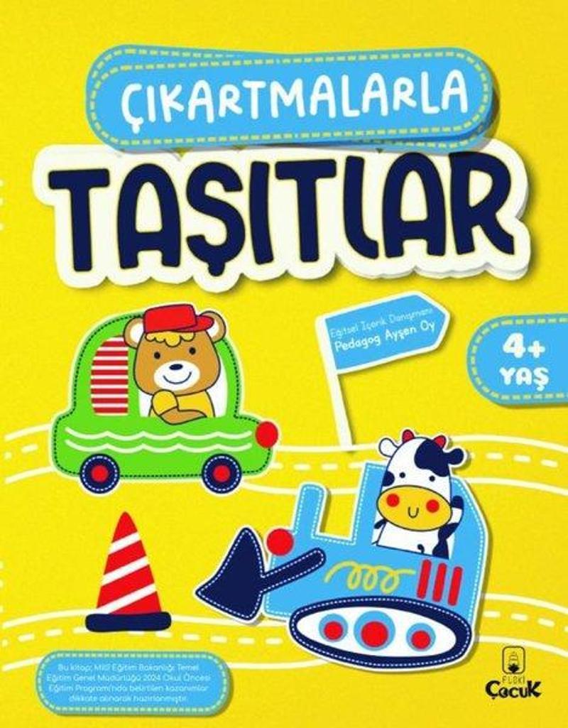 Çıkartmalarla Taşıtlar +4 Yaş