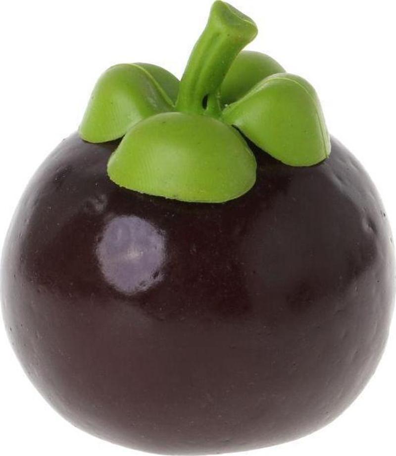 Yapay Meyve Mangosteen Tropik Meyve 8*7 cm 1adet