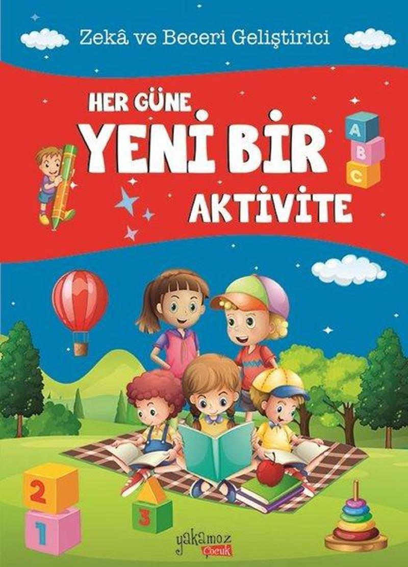 Yakamoz Yayınları Her Güne Yeni Bir Aktivite-Zeka ve Beceri Geliştirici - Kolektif