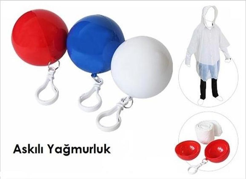 Portatif Şeffaf Yağmurluk