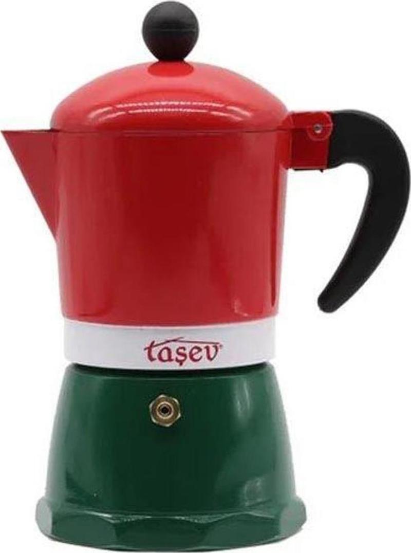 Yılbaşı Yeniyıl Hediyelik Taşev Adamo Moka Pot 3 Fincan