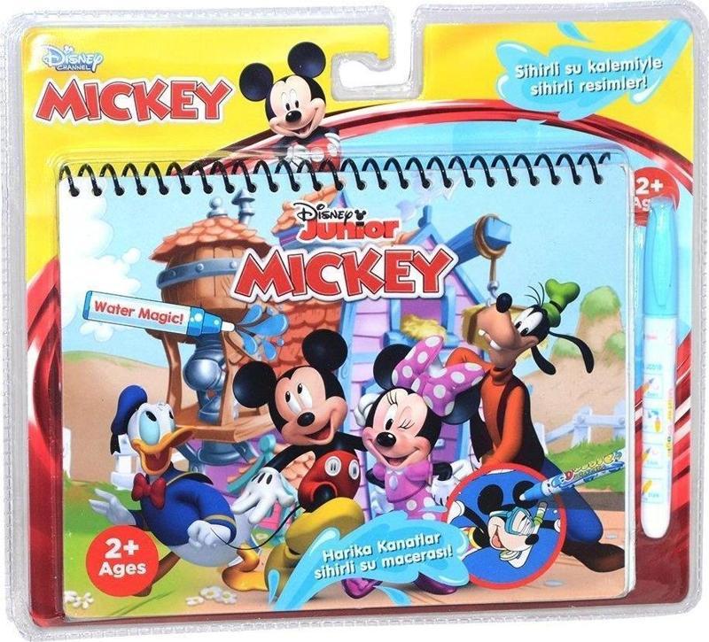 Mickey Mouse Minnie Mouse Goffy Donald Pluto Sihirli Boyama Kitabı Suyla Boyama Kitabı