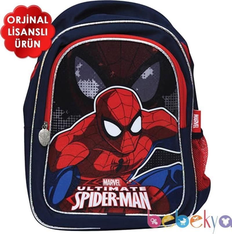 Lisanslı Spiderman Okul Çantası Örümcek Adam Sırt Çantası
