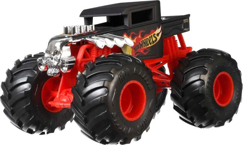 Monster Trucks Arabalar BONE SHAKER 1:24 Hotwheels Monster Truck Araçları