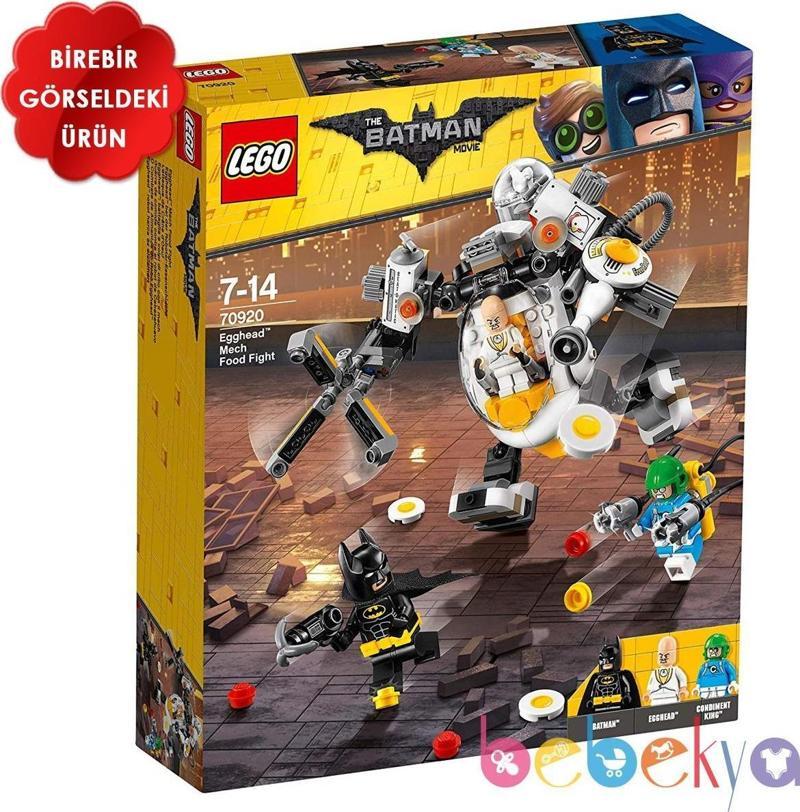 Batman Yumurta Kafa Robot Yemek Savaşı Lego Batman Serisi 70920